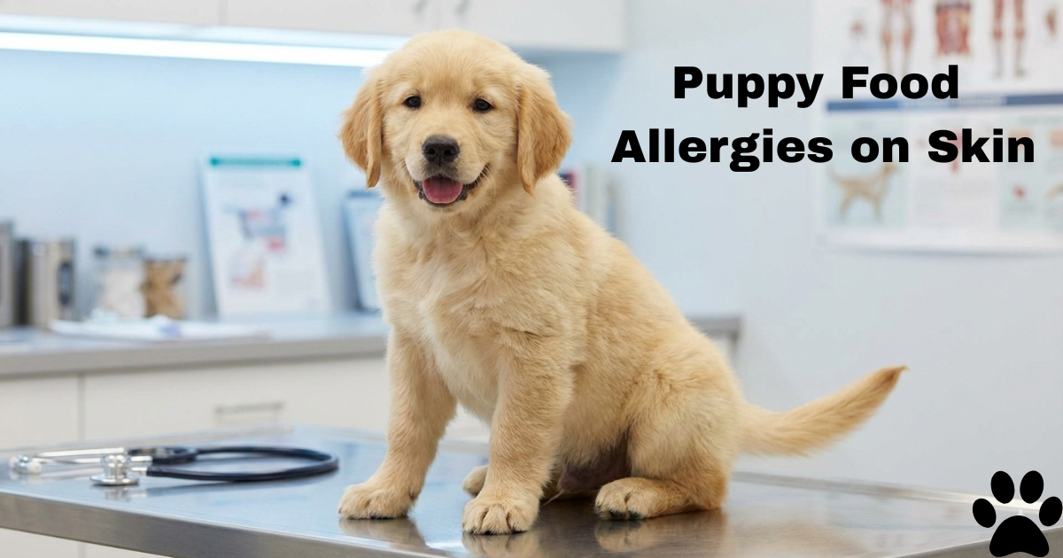 Puppy Food Allergies Skin