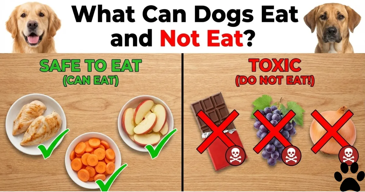 What Can Dogs Eat and Not Eat