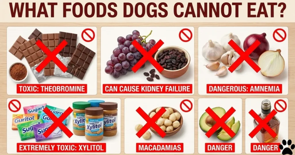 What Can Dogs Not Eat