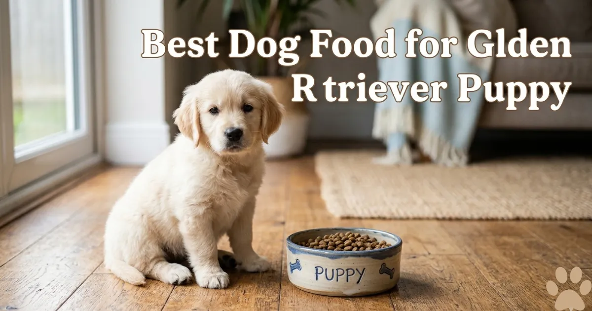 Best Dog Food for Golden Retriever Puppy