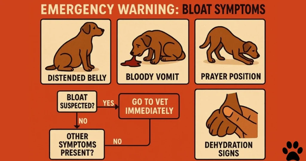 Dog Sore Tummy: Emergency Signs