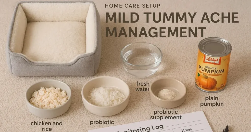 Dog Stomach Ache: Home Treatment