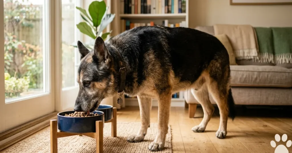 German Shepherd Feeding Chart by Age: Senior Feeding 
