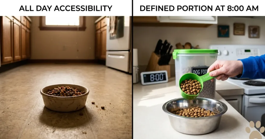 How Many Times Should a Dog Eat: Free-Feeding vs Structured Meals