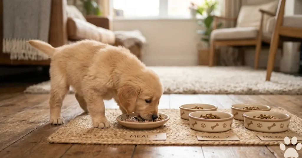 How Much Food Should a Puppy Eat: 8-Week Puppy Feeding