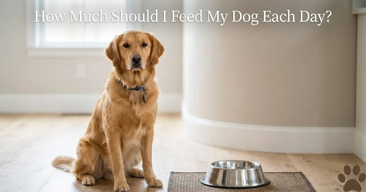 How Much Should I Feed My Dog