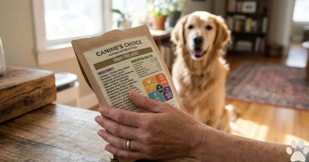 Retriever Dog Food: Label Reading