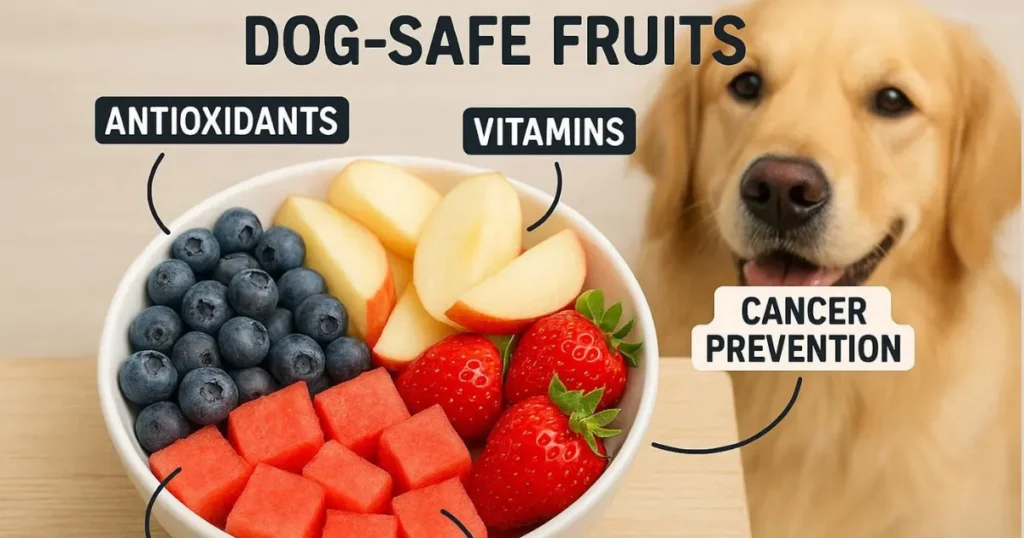 What Human Foods Are Good For Dogs: Fruits with Antioxidants