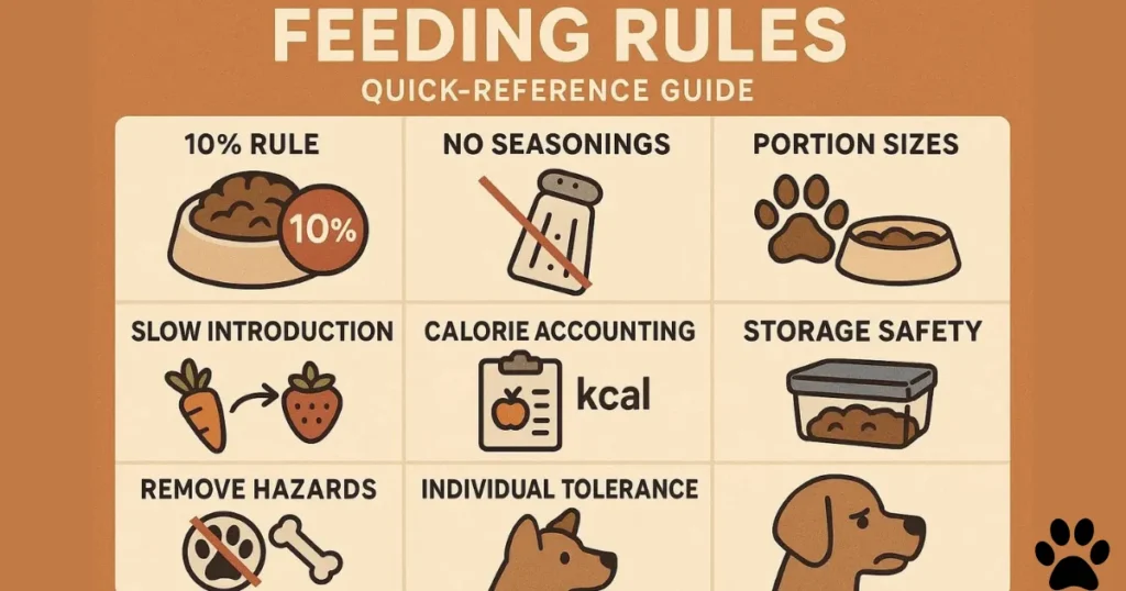 What Human Foods Are Good For Dogs: 8 Golden Rules