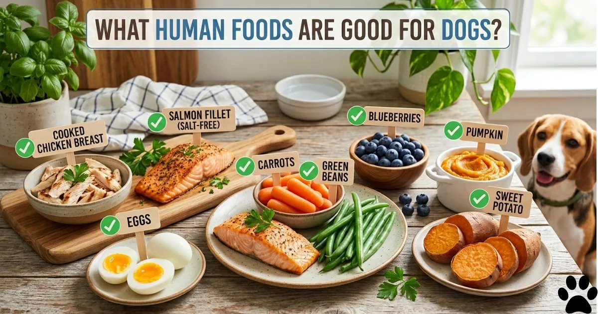 What Human Foods Are Good For Dogs