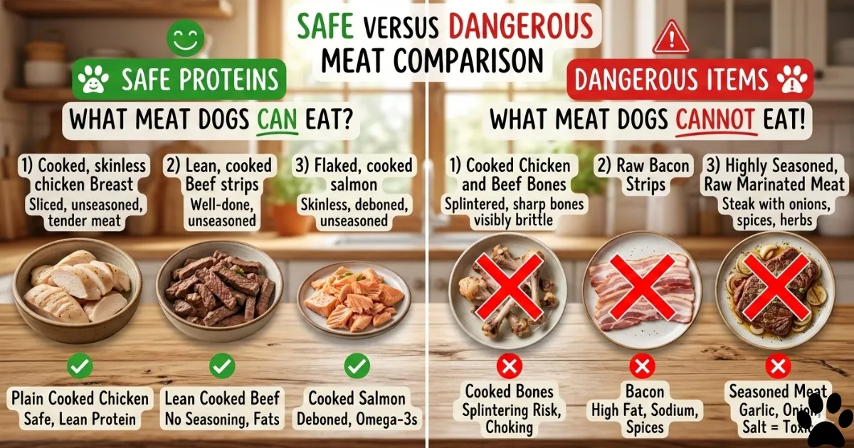 What Meat Can Dogs Not Eat