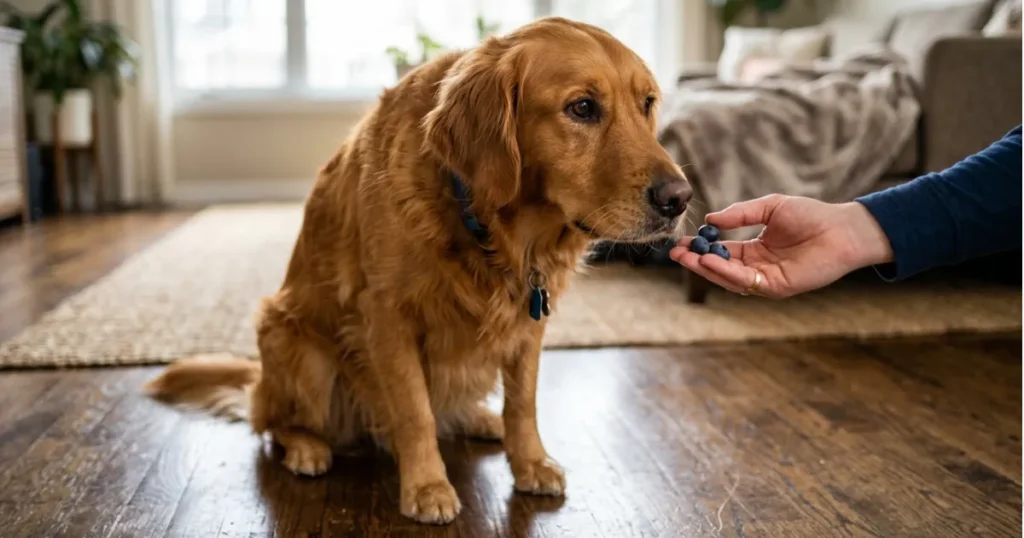 Are Blueberries Harmful To Dogs: Training Treat 