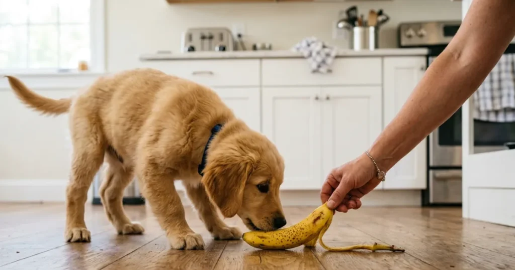 Banana for Puppy: Warning 