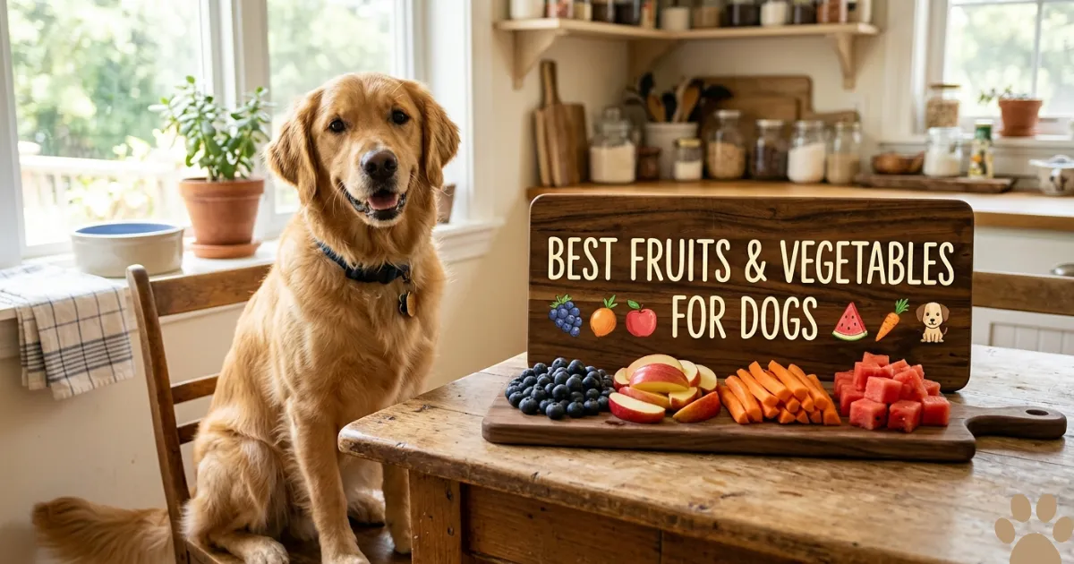 Best Fruits and Vegetables for Dogs
