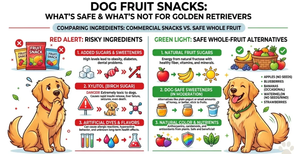 Can Dogs Eat Fruit Snacks: Ingredients 