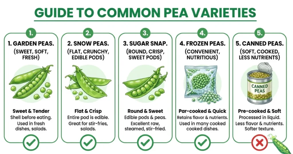 Can Dogs Eat Peas: Pea Variety