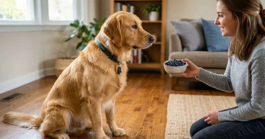 Can Dogs Have Blueberries: Training Treat