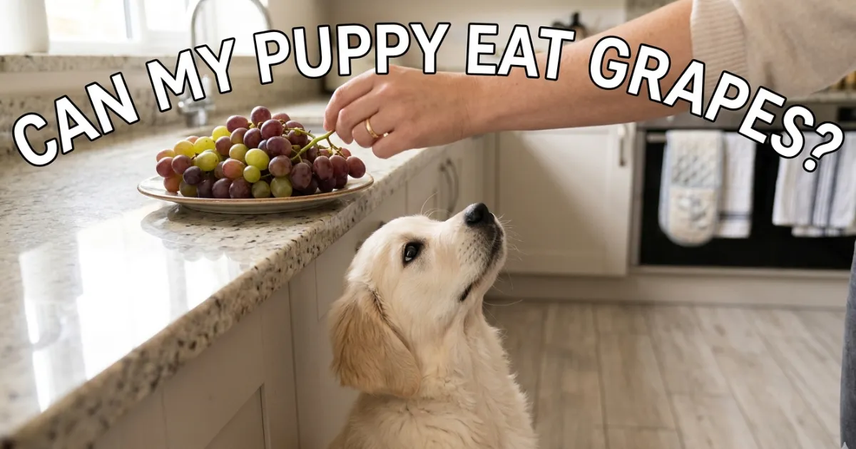 Can My Puppy Eat Grapes