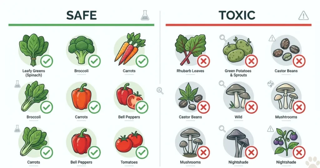 Dog Safe Vegetables: Safe vs. Unsafe 