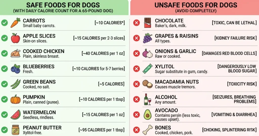 Things and Stuff Dogs Can Eat: Fruits and Vegetables 