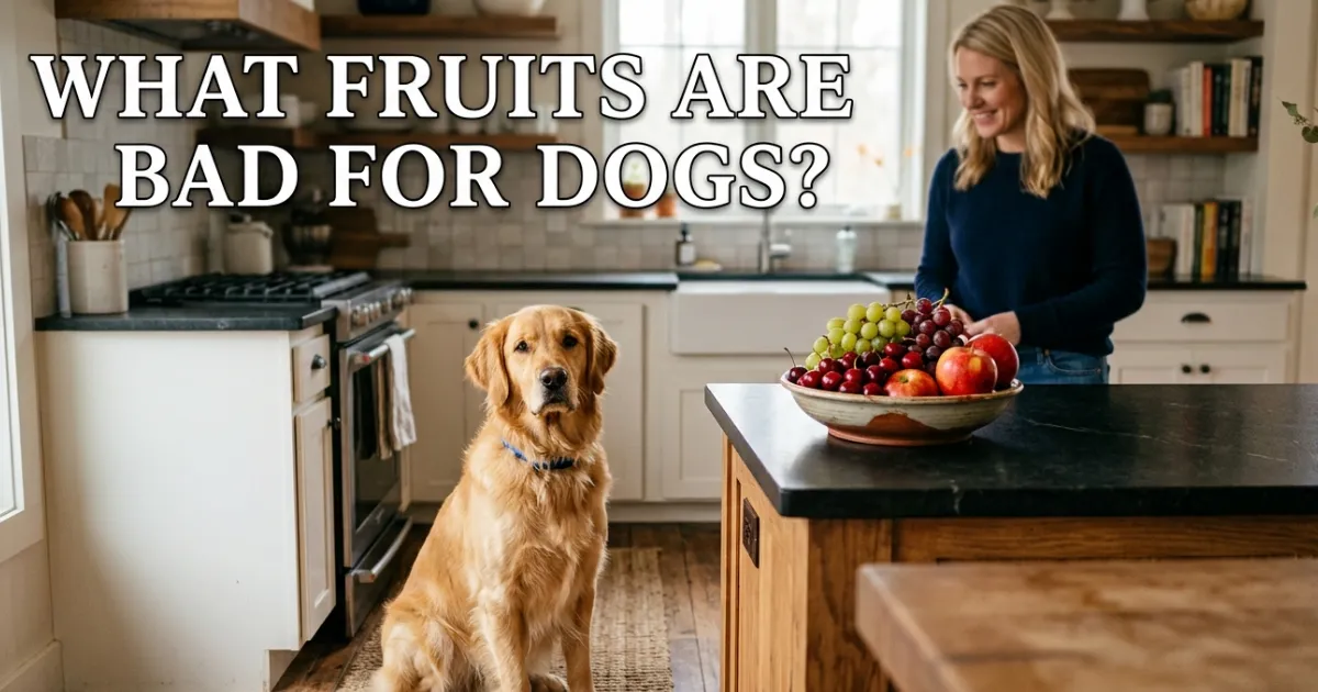 What Fruits Are Bad For Dogs
