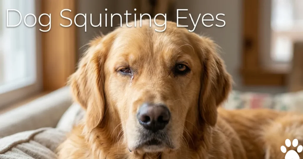 Dog Squinting Eyes