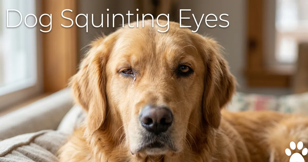 Dog Squinting Eyes
