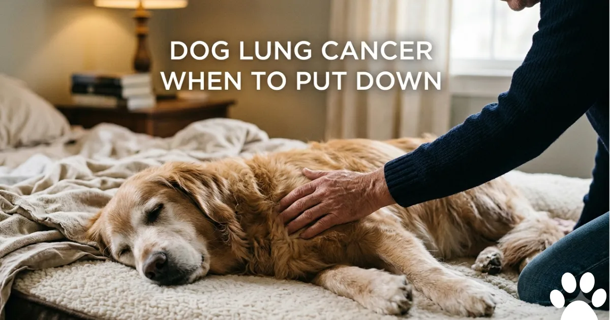 Dog Lung Cancer When To Put Down