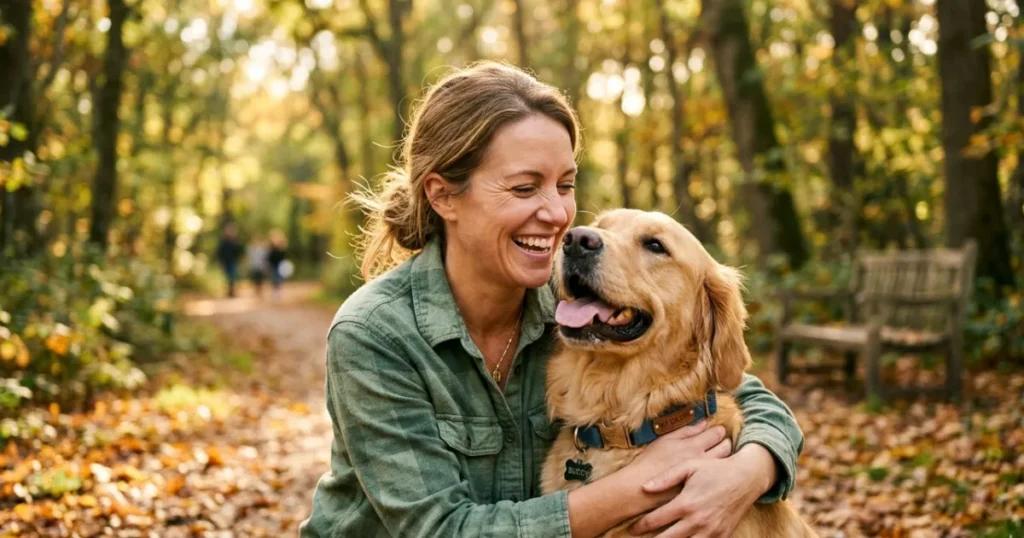Dog Seizures: When to Put Down: Maggie, 13, on her favorite morning walk