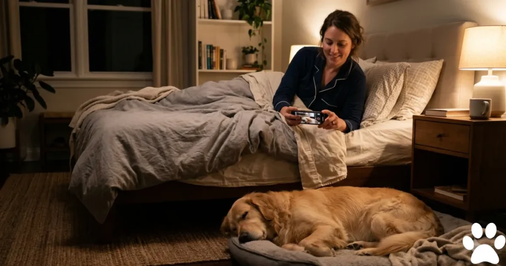 Dog Twitching in Sleep or Seizure: Owner filming to tell if a Golden Retriever is dreaming or having a seizure."