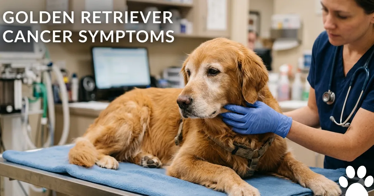 Golden Retriever Cancer Symptoms