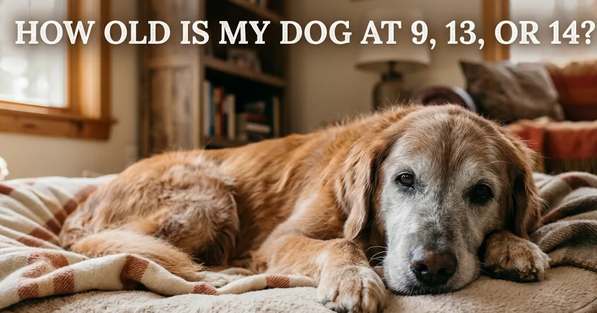 How old is 13 in Dog Years