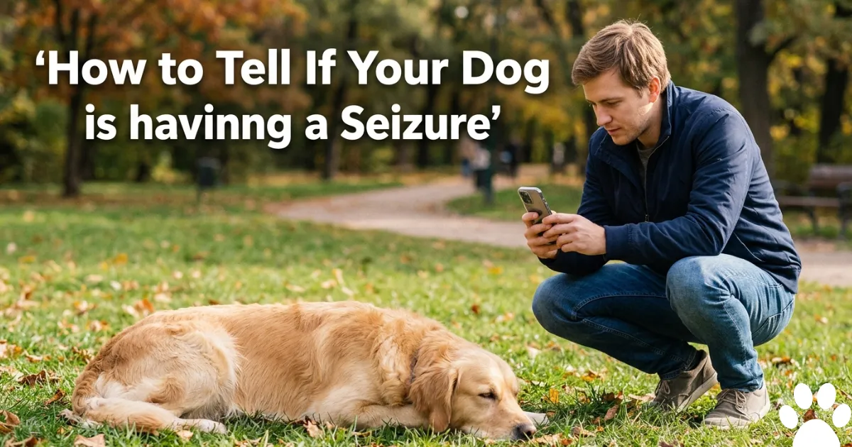 How to Tell If your Dog is having a Seizure