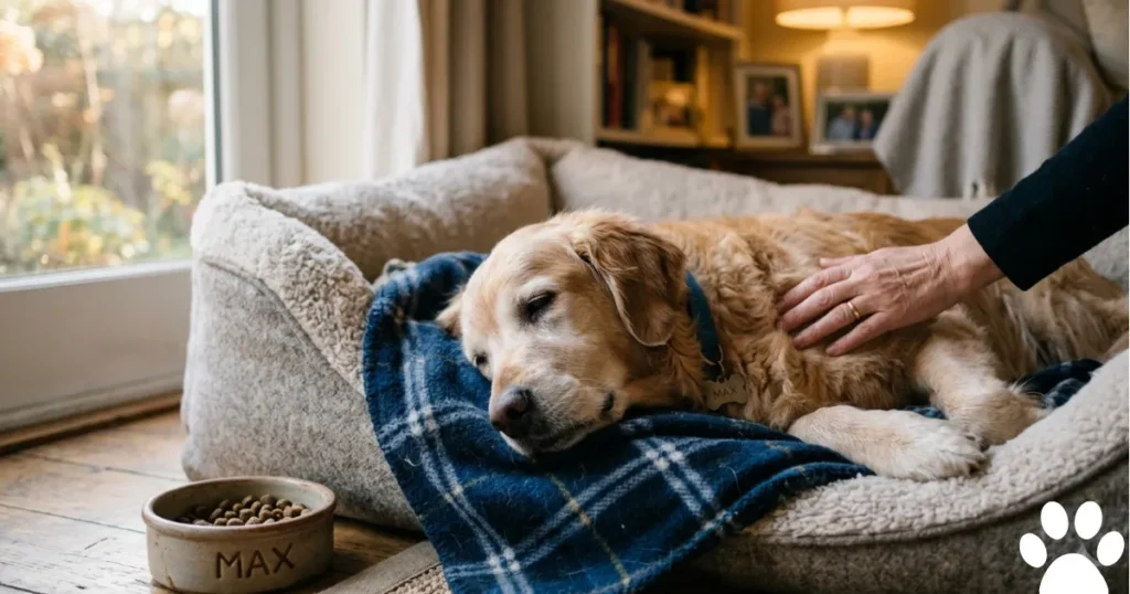 Liver Cancer in Dogs When to Euthanize: Comfort care for a dog in the final days of liver cancer.