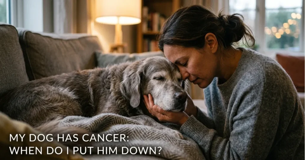 My Dog Has Cancer When Do I Put Him Down