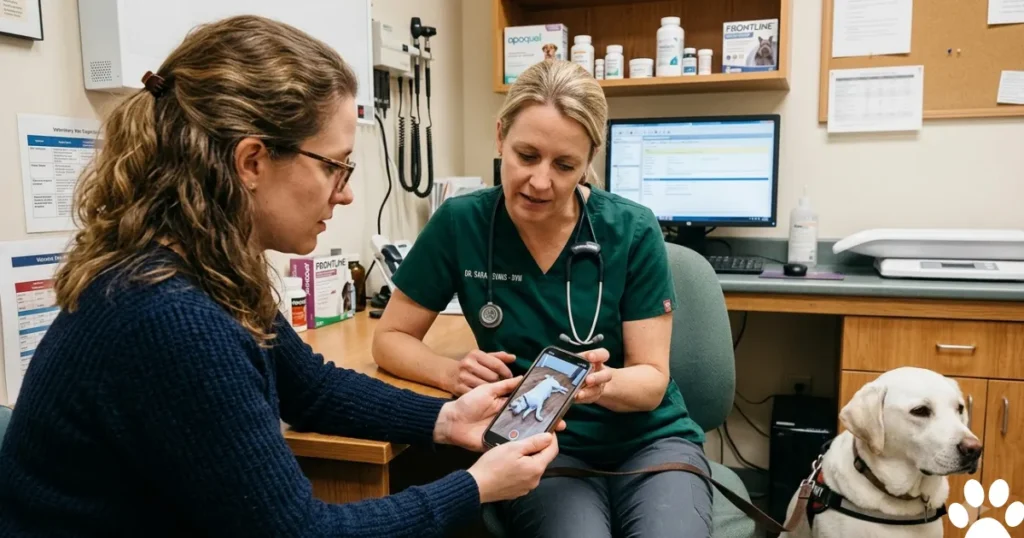 What Causes Fits in Older Dogs: Owner sharing a fit video to help diagnose seizures in an elderly dog