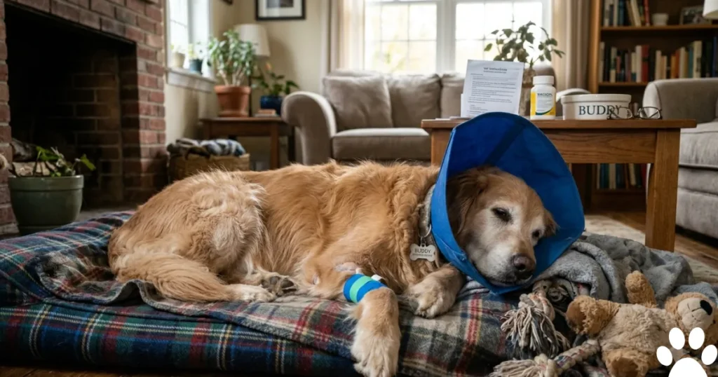 What Causes Fits in Older Dogs: Senior Golden Retriever after diagnosis of what caused her fits