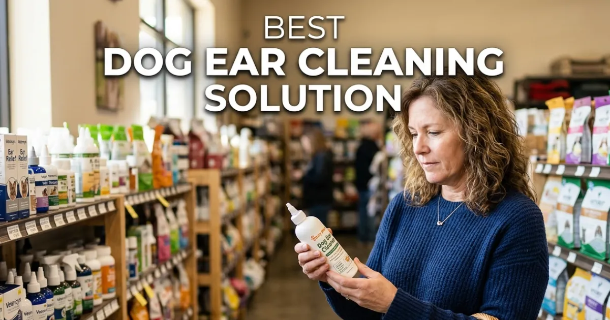 Best Dog Ear Cleaning Solution
