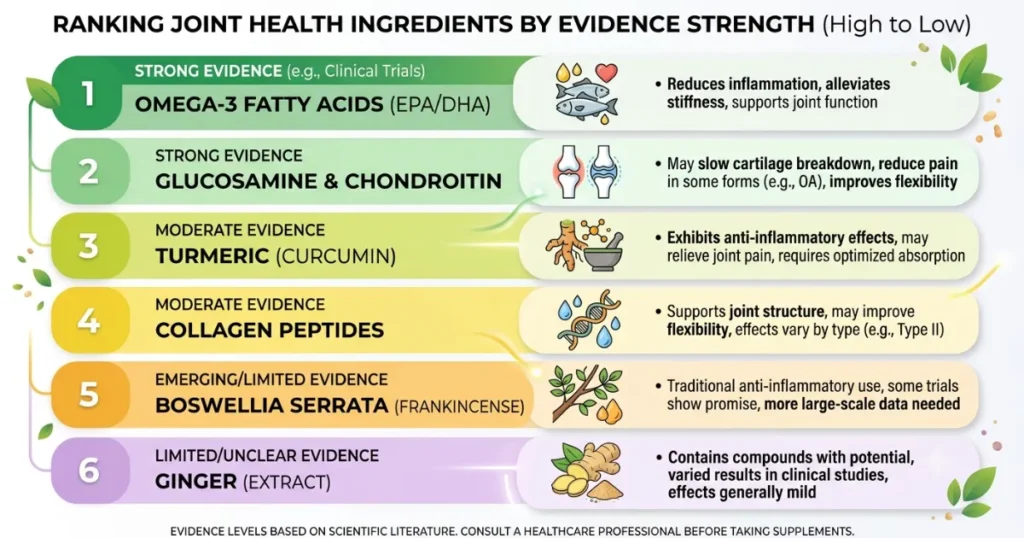 Canine Arthritis Supplements: Best supplements for canine arthritis ranked by strength of evidence