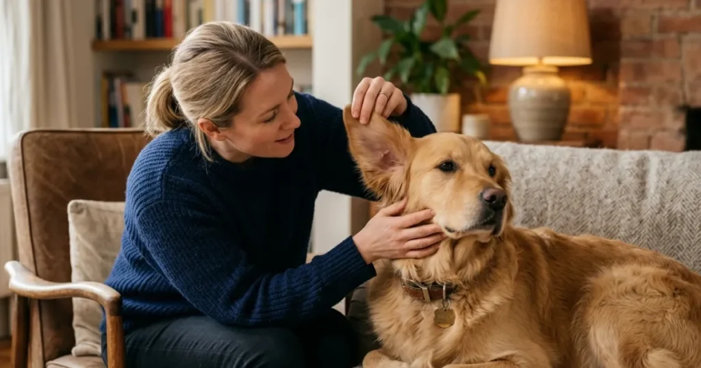 Dog Ear Hematoma Surgery: Weekly ear checks help prevent aural hematoma in dogs by catching irritation early