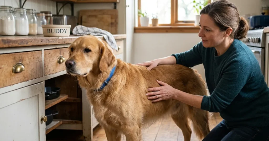 Golden Retriever Age Chart: Body condition check by golden retriever average age and stage