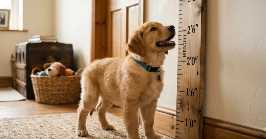 Golden Retriever Age Span: When a golden retriever stops growing and reaches full size