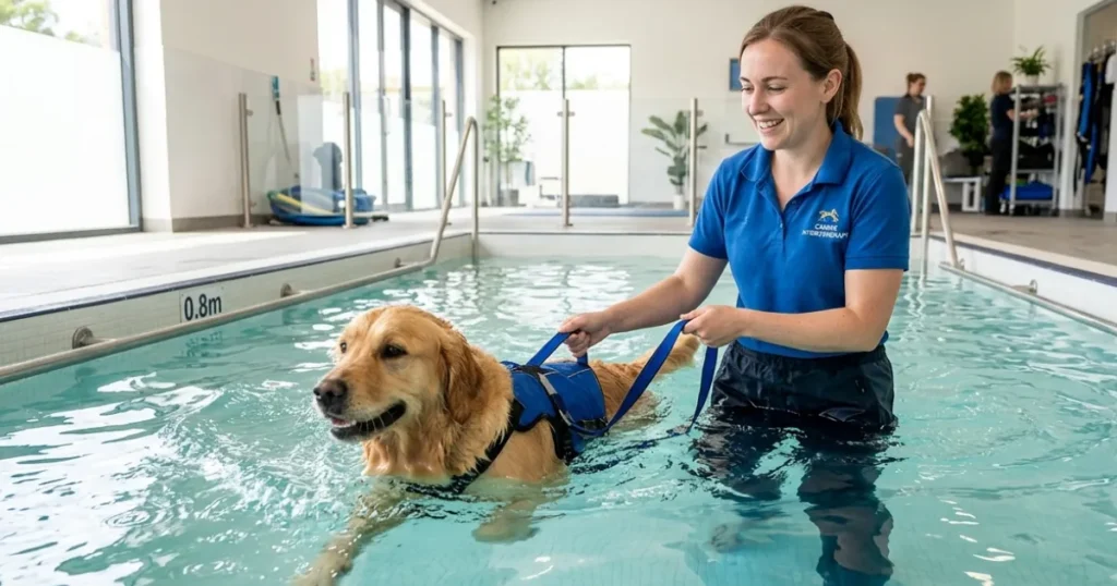 Golden Retriever Arthritis Pain Relief: Hydrotherapy as a treatment for arthritis in golden retrievers 