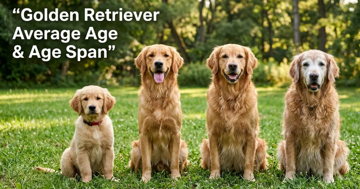 Golden Retriever Average Age