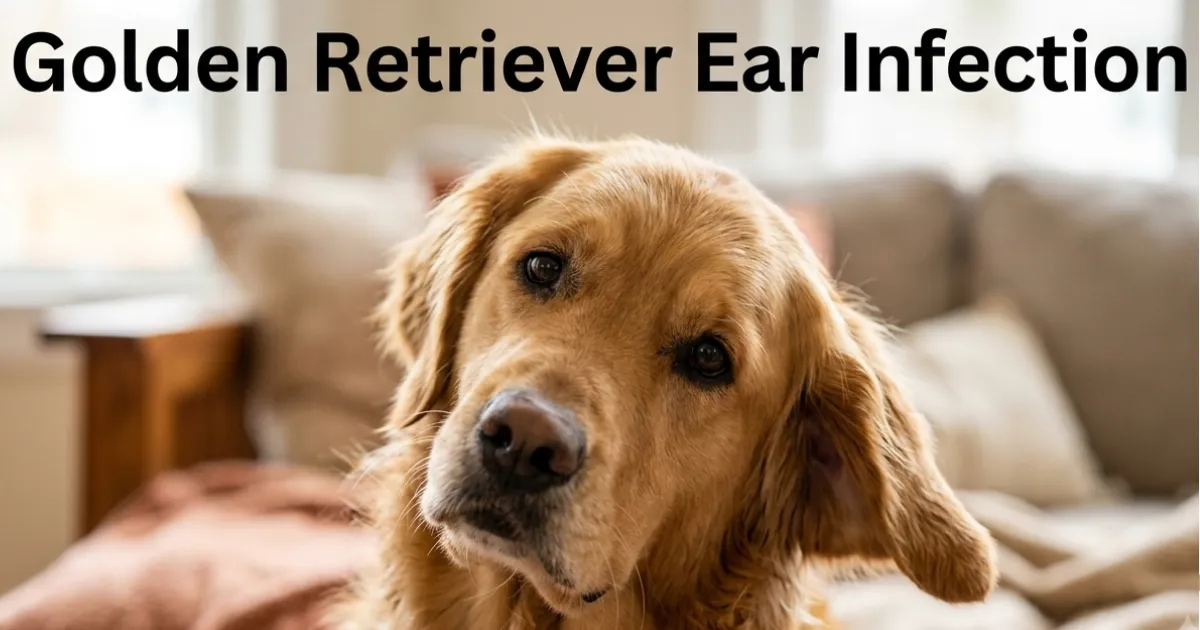 Golden Retriever Ear Infection