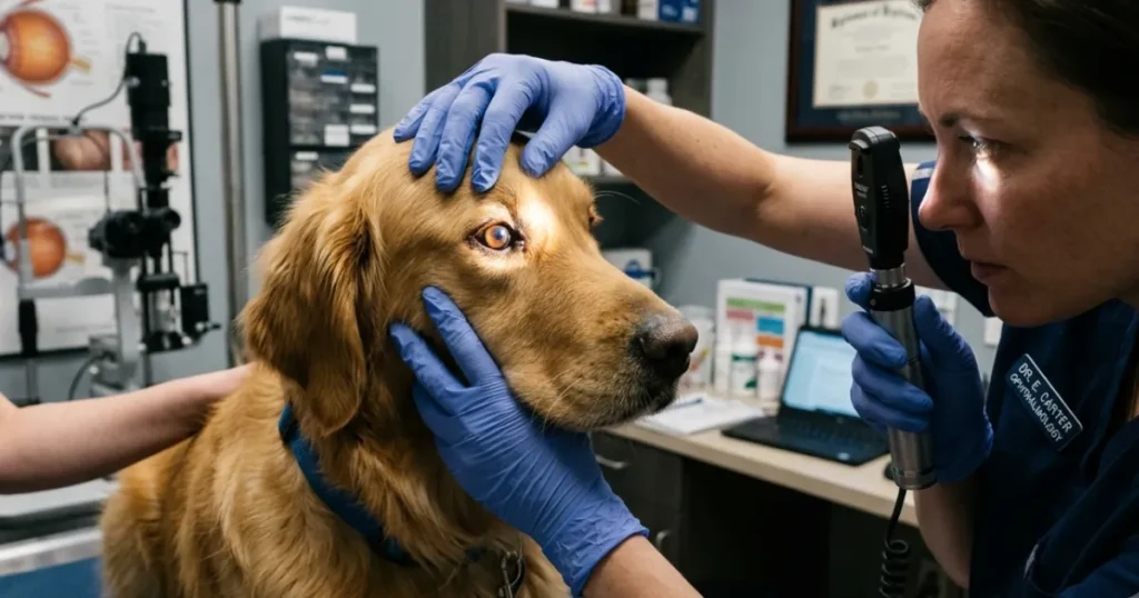 Golden Retriever Health Concerns: Annual eye exam catches pigmentary uveitis in golden retrievers