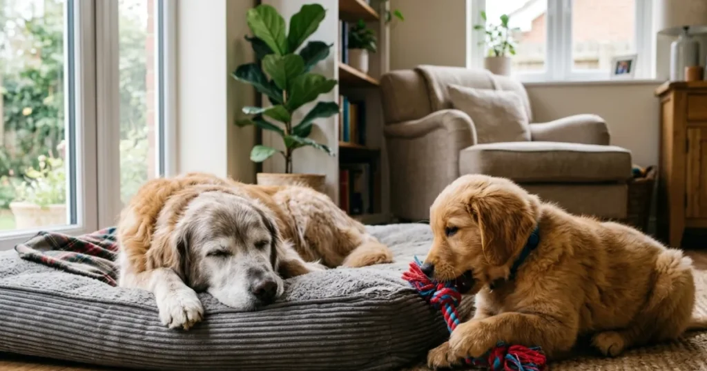 Golden Retriever Health Problems: Golden retriever health issues differ between puppy and senior stages