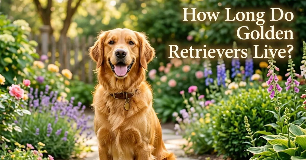 How Long Do Golden Retriever Dogs Live