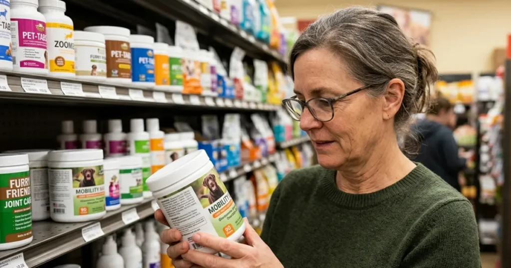 Supplements for Arthritis in Dogs: Choosing quality supplements for arthritis in dogs by reading the label
