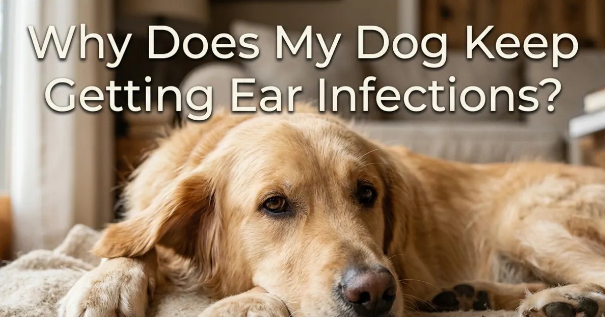 Why Does My Dog Keep Getting Ear Infections